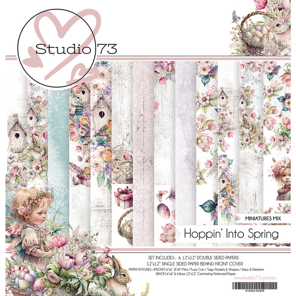 Hopping into Spring (Miniatures Paper Pack) - Studio73 (Mar23)