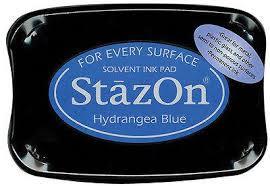 StazOn -SZ-64 Hydrangea Blue