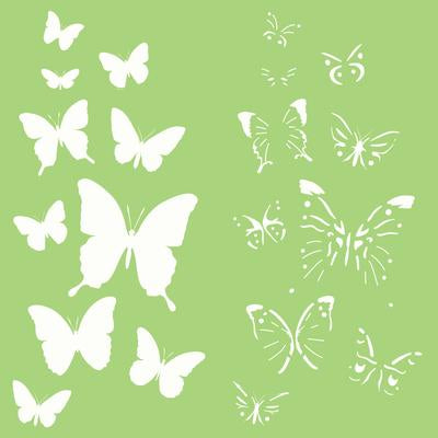 IT505 : 6x6 Designer Template - Butterflies