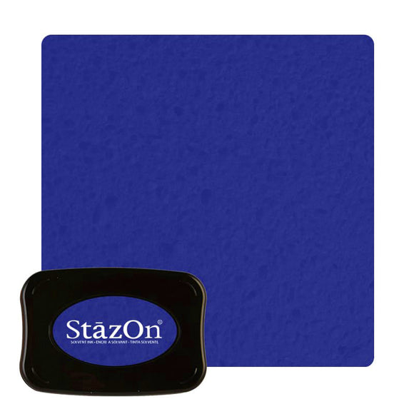 Staz On - Solvent Ink pad - Ultramarine