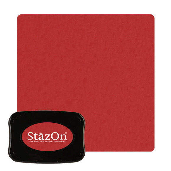 Staz On - Solvent Ink pad - Black Cherry