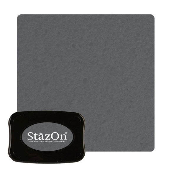 Staz On - Solvent Ink pad - Stone Gray