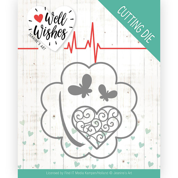 Dies - Jeanine's Art - Well Wishes - Lucky Clover