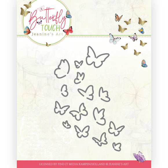 Die- Jeanine's Art - Butterfly Touch - Bunch of Butterflies