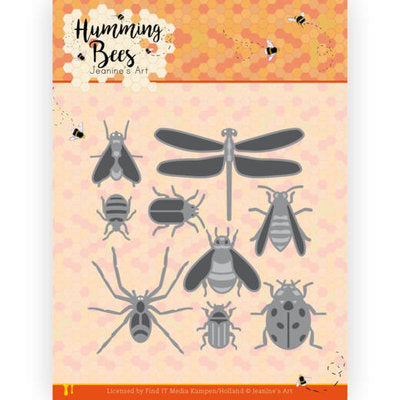 Die - Jeanine's Art - Humming Bees - All Kinds of Insects