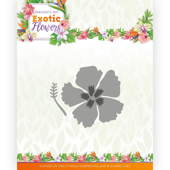 Die- Jeanine's Art - Exotic Flowers - Exotic Hibiscus