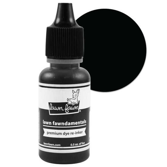 Lawn Fawn-LF1070  Black licorice re-inker