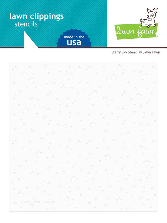 Lawn Fawn Stencil - Starry Sky LF2363