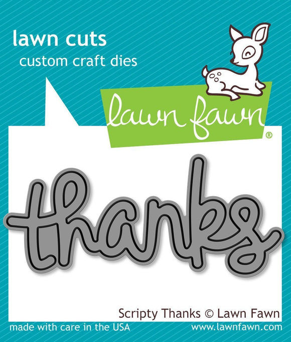 Lawn Fawn LF690 - Scripty thanks