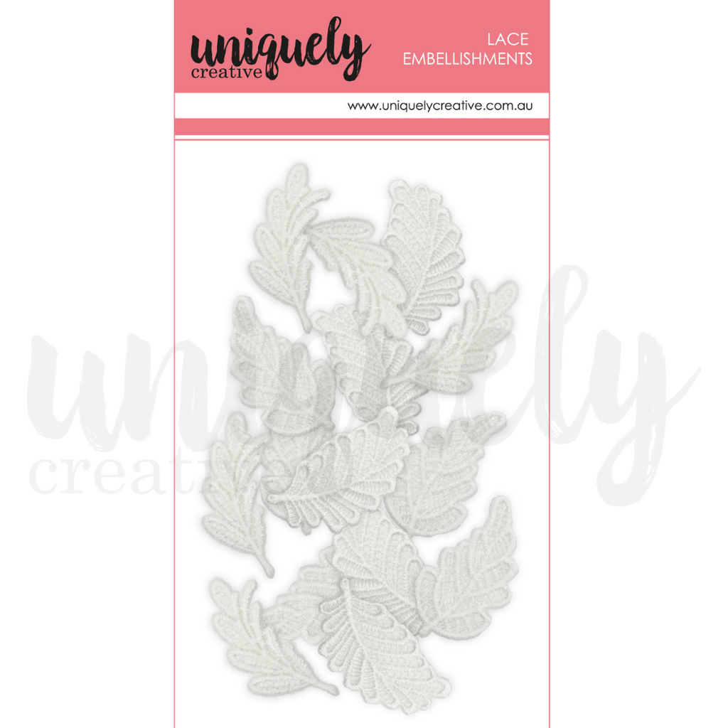 UCE1857 : Lace Leaves- Merry & Magical  (Uniquely Creative)