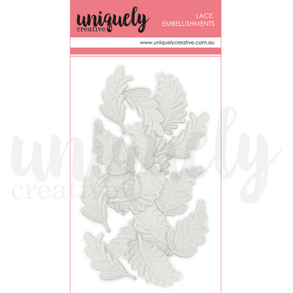 UCE1857 : Lace Leaves- Merry & Magical  (Uniquely Creative)