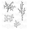 hcpc-3645 - Leafy Branch Cling Stamp Set
