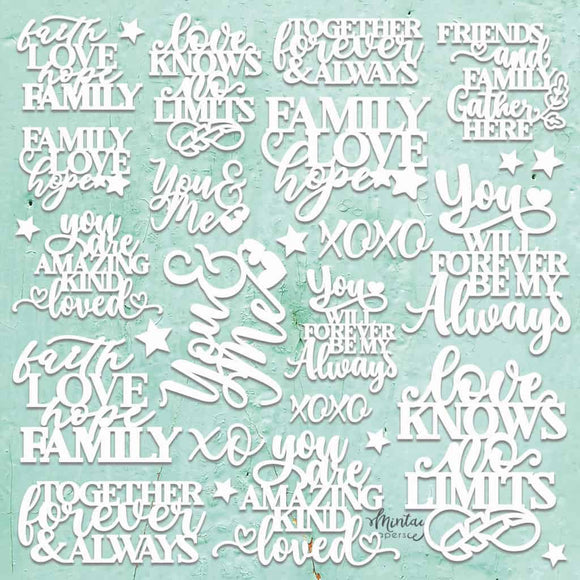Mintay Chippies - Decor - 12 x 12 Quotes Set