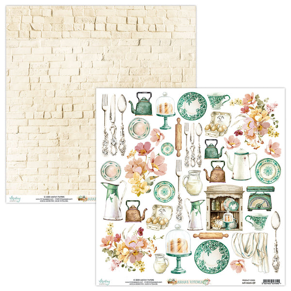 MT-NAN-09 : Fussy Cut Sheet (Nana's Kitchen)