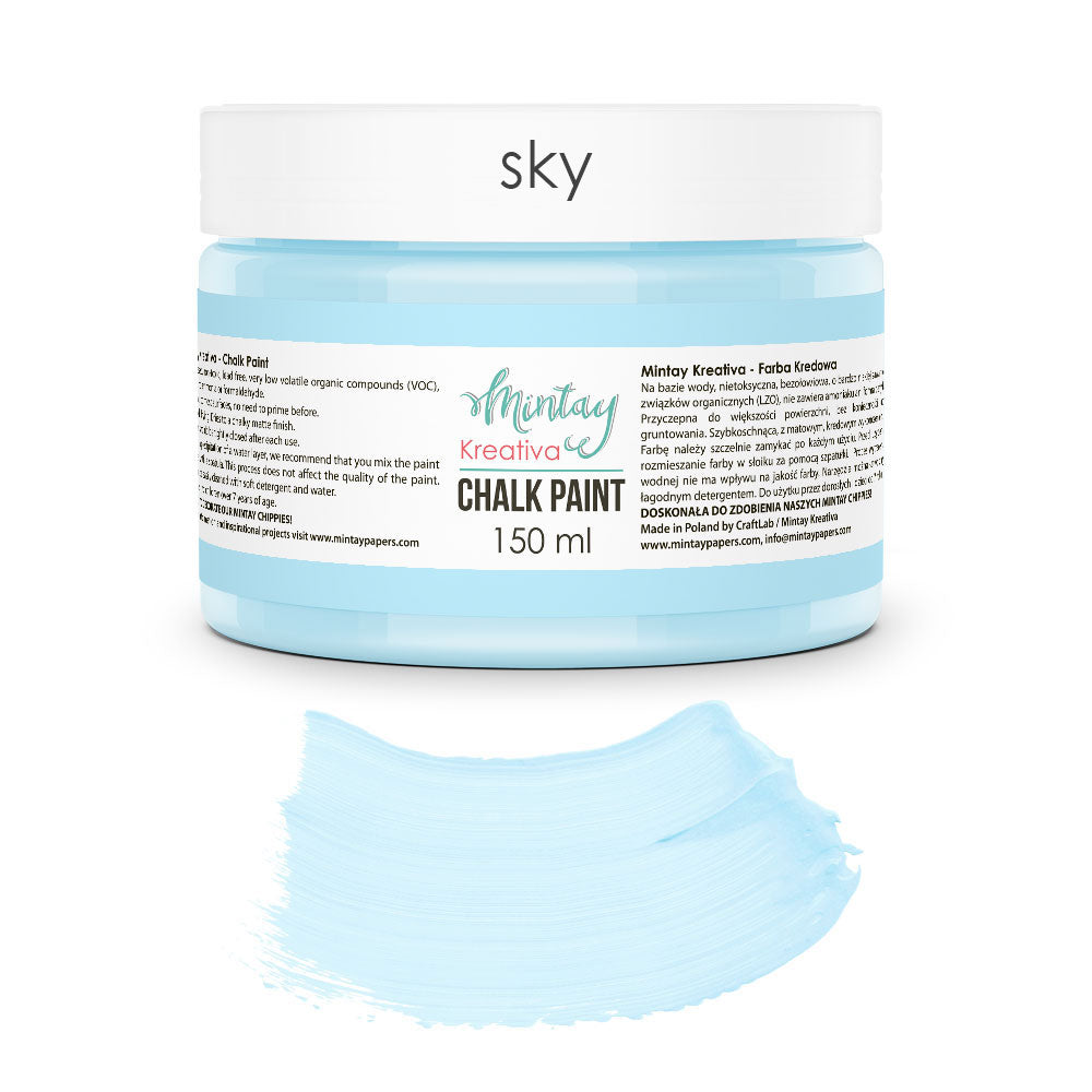 Mintay Chalk Paint - Sky (150ml)