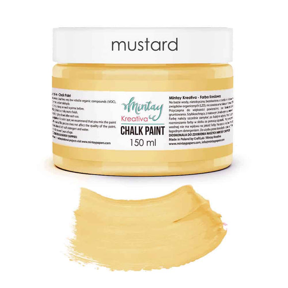 Mintay Chalk Paint - Mustard (150ml)