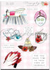 Me Time Deco Sticker Sheets (Flossiphy)