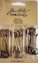 Tim Holtz - Memo Pins 30 Pack