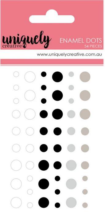 Enamel Dots - Monochromatic Enamel Dots (Uniquely Creative)