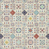 Kaisercraft : P2867 - Grand Bazaar 12x12 Scrapbook Paper - Ceramic Tiles