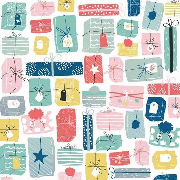 Kaisercraft : P2896 - Oh Happy Day! 12x12 Scrapbook Paper - Wrapped Up