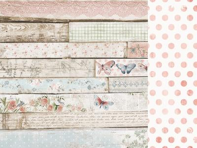 P2937 : Flower Shoppe 12x12 Scrapbook Paper - Weatherboard (Kaisercraft)