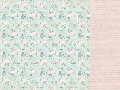 P2938 : Flower Shoppe 12x12 Scrapbook Paper - Afternoon (Kaisercraft)