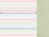 P2944 : Flower Shoppe 12x12 Scrapbook Paper - Tea Time (Kaisercraft)