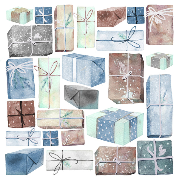 Kaisercraft : P2955 - Whimsy Wishes 12x12 Scrapbook Paper - WRAPPED UP