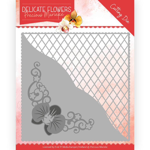Dies - Precious Marieke Delicate Flowers - Delicate Square