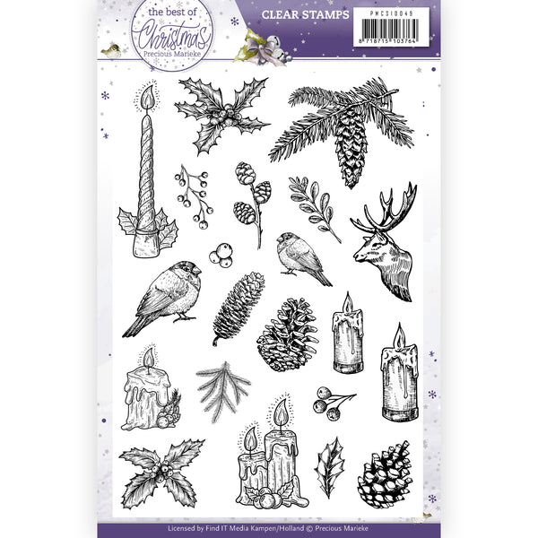 Clear Stamps - Precious Marieke - Best Christmas Ever