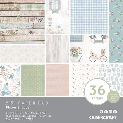PP1089 : Flower Shoppe 6.5 Paper Pad (Kaisercraft)