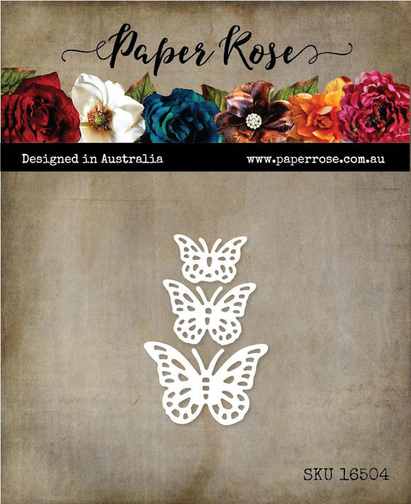 16504 : Fancy Butterflies Die - Paper Rose