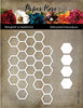 17625 : Hexagon Stack Die - Paper Rose