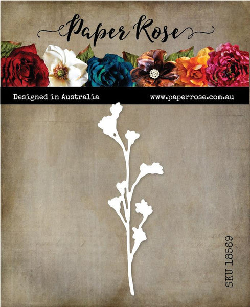 187563: Wildflower4 Die - Paper Rose