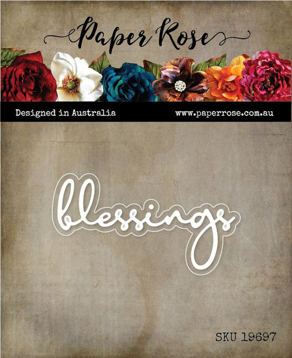 19697: Blessings Die - Paper Rose