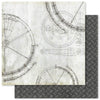 Blueprints A (26986) 12x12 Scrapbook paper - Paper Rose