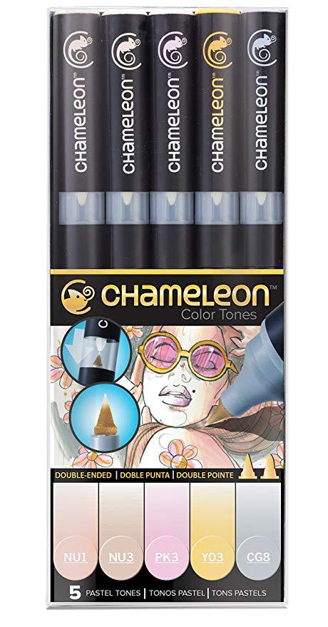 Chameleon 5-Pen Pastel Tones Set