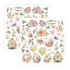 SPFL-08 - 12" x 12" Paper Pack : Spring Flowers  - Collection Pack