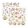 SPFL-08 - 12" x 12" Paper Pack : Spring Flowers