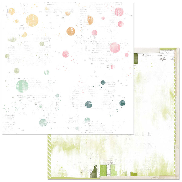 SS-36158: Spectrum Sherbet - PF Speckled 12x12 Scrapbook Paper