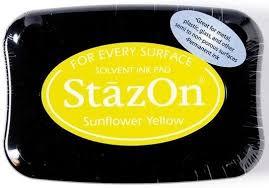 StazOn -SZ-93 Sunflower Yellow