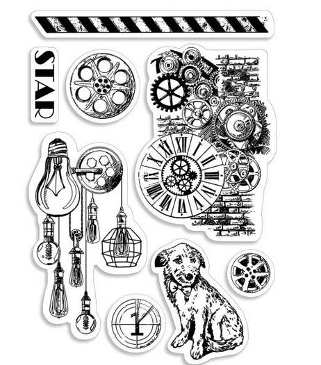 Ciao Bella - Stamping Art Clear Stamps 4"X6" (8pcs) - Modern Times PS6029