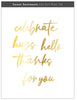 Altenew - Sweet Sentiments Hot Foil Plate