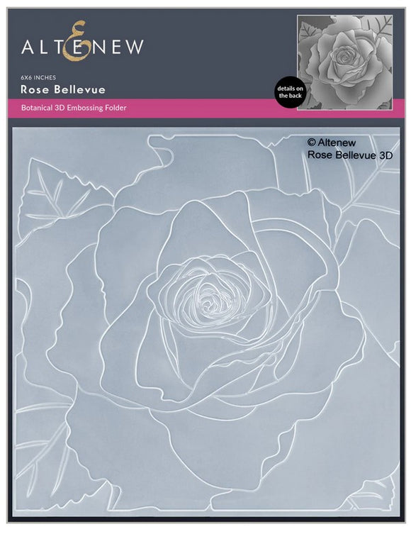 Altenew - Rose Bellevue 3D Embossing Folder
