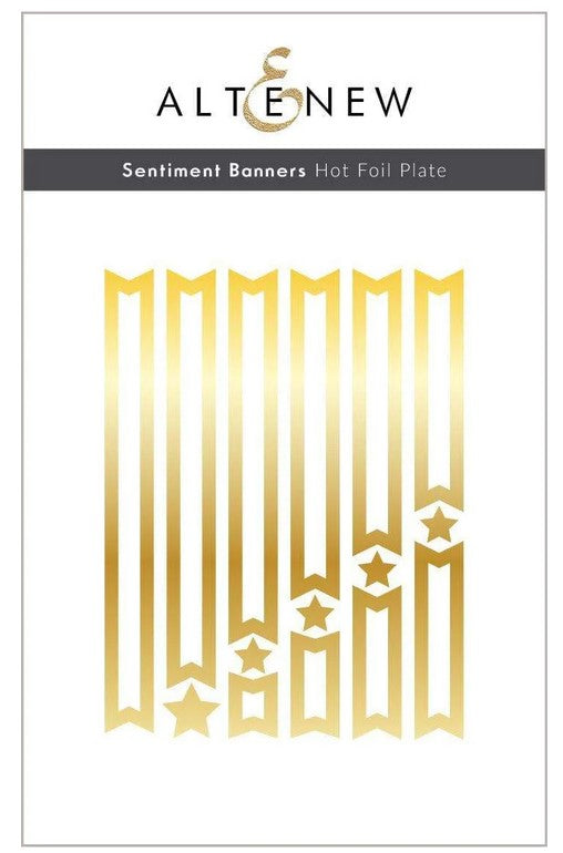 Altenew - Sentiment Banners Hot Foil Plate