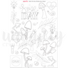 Watercolour Cutapart Sheet - (Seize the Day)