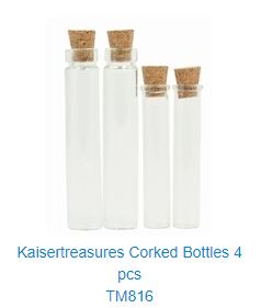 Kaiser Treasures - Corked Bottles x4