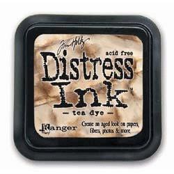 Ranger  Distress Ink Pad - Tea Dye Mini