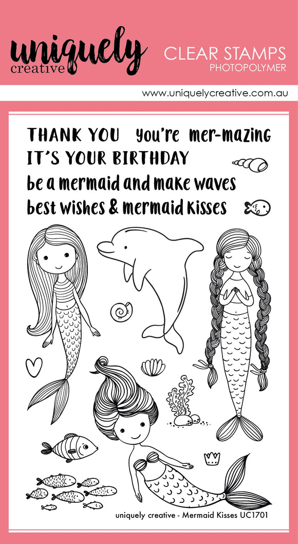 UC1701 : Mermaid Kisses - 4x6